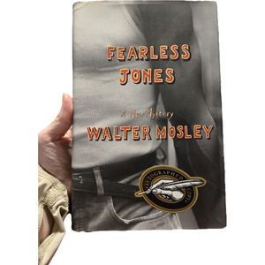 FEARLESS JONES Walter Mosley SIGNED First Edition First Printing 0316592382